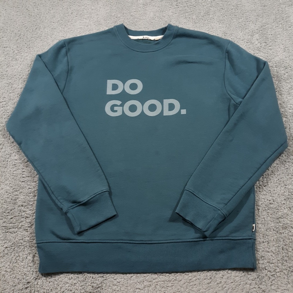 Cotopaxi Do Good Sweatshirt Sweater Mens M Crew Neck Pullover Organic Cotton